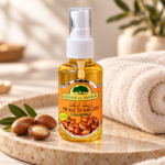 Aceite de Argán Puro 100% Natural 60 ml en Spray – Argán de Marruecos para Cara, Cabello y Cuerpo